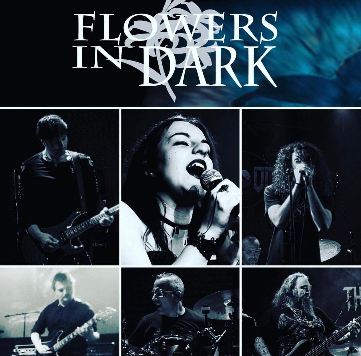FLOWERS IN DARK